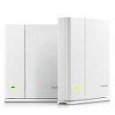 【中古】エレコム メッシュ WiFiルーター 無線LAN 867 + 400 Mbps デュアルバンド 親機+中継器セット e-Mesh 日本メーカー 【iPhone11 / iPhoneSE2 メー(2)