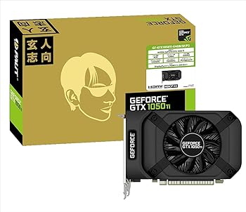 【中古】玄人志向 NVIDIA GeForce GTX1050Ti搭載 グラフィックボード GDDR5 4GB GF-GTX1050Ti-E4GB/SF/P2