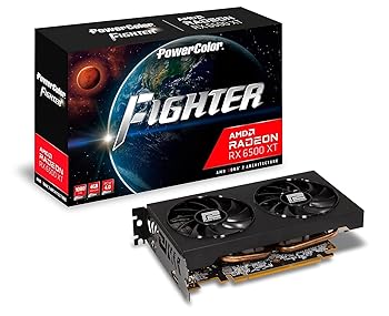 【中古】POWERCOLOR グラフィックボード AMD Radeon RX6500XT GDDR6 4GB 搭載モデル 【国内正規代理店品】 AXRX 6500XT 4GBD6-DH/OC