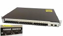 【中古】CISCO Catalyst 3750-24FS-S スタッカブル マルチレイヤ イーサネットスイッチ WS-C3750-24FS-S