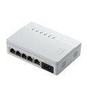 【中古】Logitec スイッチングハブ 5ポート 100BASE対応 電源内蔵 LAN-SW05P/PB