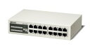 【中古】バッファロー BUFFALO 10/100Mbps対応 金属筺体 電源内蔵 16ポート ホワイト スイッチングハブ LSW3-TX-16NSR