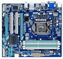 【中古】GIGABYTE マザーボード Intel B75 LGA1155 Micro ATX GA-B75M-D3H/A Rev1.2