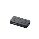 【中古】ロジテック スイッチングハブ(LANハブ) Giga対応 3ポート AC電源 LAN-GSW03PSBE