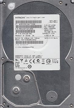 【中古 非常に良い】HDS723020BLA642、PN 0F14390、MLC MNR5Q0、日立2TB SATA 3.5ハードドライブ 【中古 非常に良い】HDS723020BLA642、PN 0F14390、MLC MNR5Q0、日立2TB SATA 3.5ハードドライブ