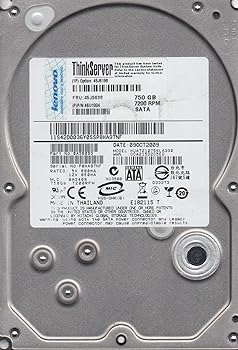 【中古】hua721075kla330、PN 0?a36093、MLC ba3409、IBM 750?GB SATA 3.5ハードドライブ