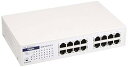【中古 非常に良い】エレコム スイッチングハブ ギガビット 16ポート 耐熱50度 ループ防止機能 EHB-UG2A16-S