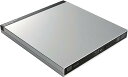 【中古】ロジテック ポータブルブルーレイドライブ USB3.0 mac 薄型 シルバー LBD-PUD6U3MSV