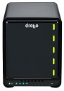【中古】【日本正規代理店品】Drobo 5C 外付けHDDケース(3.5インチ×5bay) Beyond RAID USB 3.0(Type-Cコネクター搭載)...