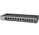 【中古 非常に良い】【正規品】 ネットギア NETGEAR スイッチングハブ 10ポート (10G / 5G / 2.5G / 1G 2ポート + 1G 8ポー...
