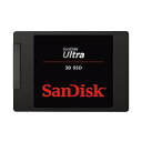 【中古】SanDisk 内蔵SSD 2.5インチ / 1TB / SSD Ultra 3D / SATA3.0 / 5年保証 / SDSSDH3-1T00-J2...