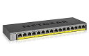 【中古 非常に良い】【正規品】 ネットギア NETGEAR スイッチングハブ 16ポート 1G PoE+ (76W) 金属筐体 静音ファンレス リミテッドライフ...