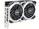 【中古】MSI GeForce GTX 1660 VENTUS XS 6G OC グラフィックスボード VD7292