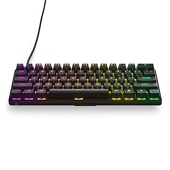 【中古】SteelSeries ゲーミングキーボード ミニサイズ Apex 9 Mini US 有線 英語配列 レスポンスタイム0.2ms 搭載 アクチュエーションポイント1.0mm設定 【中古】SteelSeries ゲーミングキーボード ミニサイズ Apex 9 Mini US 有線 英語配列 レスポンスタイム0.2ms 搭載 アクチュエーションポイント1.0mm設定