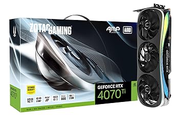 【中古】ZOTAC GAMING グラフィックスボード GeForce RTX 4070 Ti AMP EXTREME AIRO ZT-D40710B-10P VD..