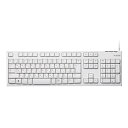 【中古】エレコム キーボード 有線 メンブレン Rohs指令準拠 1000万回高耐久 ホワイト TK-FCM064WH/RS