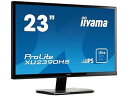 【中古】iiyama スリムベゼル+AH-IPSパネル『XUシリーズ』 FullHD(1920x1080)モード対応 WLEDバックライト23型ワイド液晶ディスプレイ XU2390HS-B1