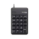 【中古】エレコム テンキー 有線 メンブレン Mサイズ USBポート付 RoHS指令準拠 ブラック TK-TCM012BK/RS