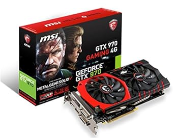 【中古】MSI GTX 970 GAMING 4G MGSV 『Twin Frozr V/OCモデル』 グラフィックスボード VD5680