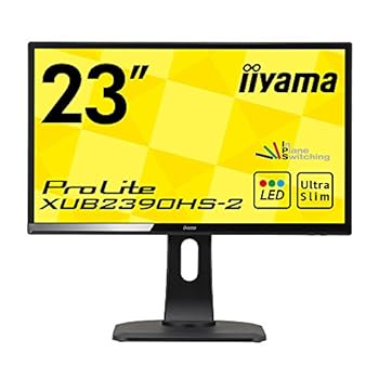 【中古】iiyama ディスプレイ モニター XUB2390HS-B2 23インチ/フルHD/スリムベゼル/HDMI端子付
