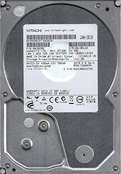 【中古】hua722010cla330 P/N : 0 a39289 MLC : jpt39 C中国Hitachi 1tb