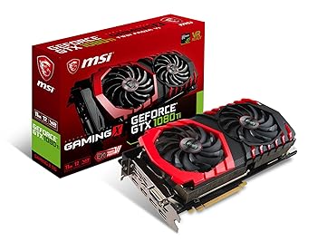 【中古】MSI GeForce GTX 1080 Ti GAMING X 11G グラフィックスボード VD6302