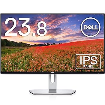 【中古】Dell モニター 23.8インチ S2419H(3年間交換保証/sRGB 99%/広視野角/フレームレス/スピーカー付/フルHD/IPS低反射/ブルーライト軽減/フリッカー