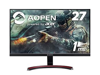 【中古】AOPEN ゲーミングモニター 27MX1bmiix 27インチ 75Hz 1ms TN フルHD PS4 FPS向き HDMI×2 スピーカー内蔵 VESA Free Sync ディスプレイ 3年保証 【中古】AOPEN ゲーミングモニター 27MX1bmiix 27インチ 75Hz 1ms TN フルHD PS4 FPS向き HDMI×2 スピーカー内蔵 VESA Free Sync ディスプレイ 3年保証