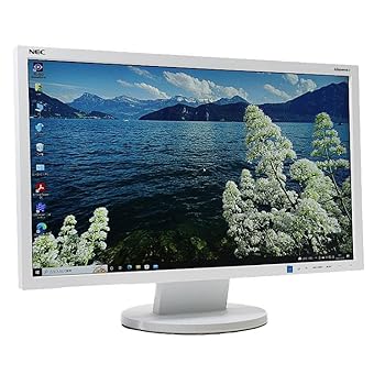 【中古】NEC LCD-AS224WMi-C IPSパネル搭載21.5型LEDモニター 1920 x 1080 Full HD (1080p) - ステレオスピーカ内蔵 - ホワイト
