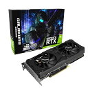 【中古】玄人志向 NVIDIA GeForce RTX3060Ti搭載 グラフィックボード GDDR6 8GB GALAKURO GAMINGシリーズ デュアルファン GG-RTX3060Ti-E8GB/DF