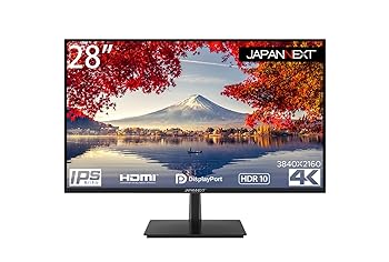 JAPANNEXT 28型 IPS 4K液晶モニター JN-IPS2801UHDR HDR対応 HDMI DP