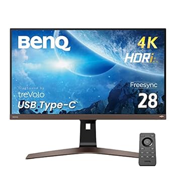 šBenQ EW2880U 4K 󥿡ƥȥ˥ (28/4K/IPS/HDRi/ 3W x 2 treVoloԡ/DCI-P3 90%/⥳°/٥쥹/HDMI/Di