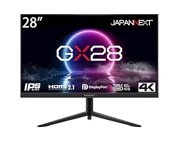 【中古 非常に良い】JAPANNEXT 「GX28」28型HDMI2.1 4K(3840 x 2160) 144Hz 液晶モニター JN-280IPS144UHDR-C65W USB-C 【中古 非常に良い】JAPANNEXT 「GX28」28型HDMI2.1 4K(3840 x 2160) 144Hz 液晶モニター JN-280IPS144UHDR-C65W USB-C