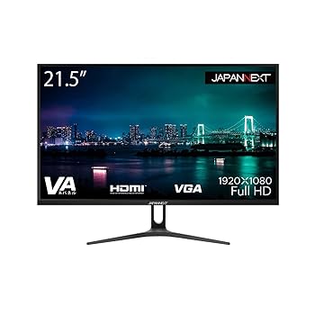 【中古】JAPANNEXT 21.5型 フルHD(1920x1080) 液晶モニター JN-V2150FHD HDMI VGA