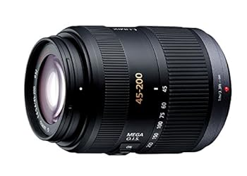 【中古】パナソニック 望遠ズームレンズ マイクロフォーサーズ用 ルミックス G VARIO 45-200mm/F4.0-5.6/MEGA O.I.S. H-FS045200