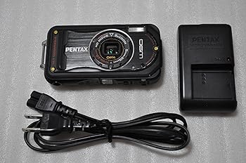 【中古】PENTAX 防水デジタルカメラ Optio W90 ブラック OPTIOW90B