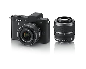 【中古】Nikon ミラーレス一眼カメラ Nikon 1 (ニコンワン) V1 (ブイワン) ダブルズームキット ブラック N1 V1WZ BK 【中古】Nikon ミラーレス一眼カメラ Nikon 1 (ニコンワン) V1 (ブイワン) ダブルズームキット ブラック N1 V1WZ BK