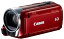 【中古】Canon デジタルビデオカメラ iVIS HF R31 レッド 光学32倍ズーム フルフラットタッチパネル IVISHFR31RD