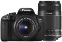 【中古】Canon デジタル一眼レフカメラ EOS Kiss X6i ダブルズームキット EF-S18-55mm/EF-S55-250mm付属 KISSX6i-...