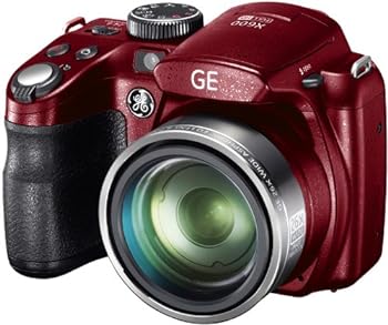 Digital Camera - 【中古】GE デジタルカメラ X600 1440万画素 光学26倍 レッド X600RD