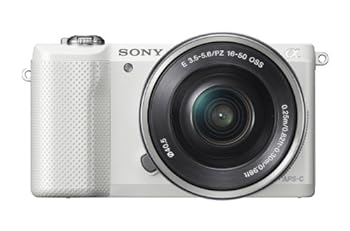 【中古】SONY α5000 パワーズームレンズキット(ホワイト/デジタル一眼) 【中古】SONY α5000 パワーズームレンズキット(ホワイト/デジタル一眼)