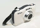 【中古】Nikon デジタルカメラ S32 防水 1300万画素 ホワイト S32WH
