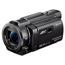 【中古】SONY 4Kビデオカメラ Handycam FDR-AXP35 ブラック 光学10倍 FDR-AXP35-B