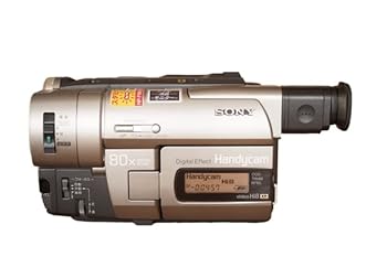 【中古】SONY ソニー　CCD-TRV66K　ハイエイトビデオカメラ　(VideoHi8/8mmビデオカメラ/ハンディカム)　Hi8方式　ナイトショット機能