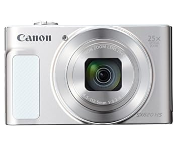 【中古】Canon コンパクトデジタルカメラ PowerShot SX620 HS ホワイト 光学25倍ズーム/Wi-Fi対応 PSSX620HSWH