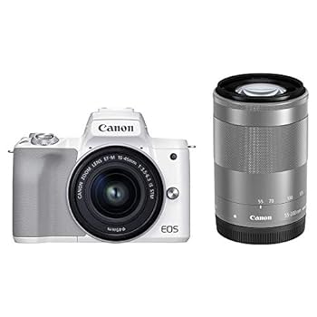 【中古】Canon ミラーレス一眼カメラ EOS Kiss M2 ダブルズームキット ホワイト KISSM2WH-WZK【メーカー名】【メーカー型番】【ブランド名】キヤノン ミラーレス一眼 【商品説明】Canon ミラーレス一眼カメラ EOS Kiss M2 ダブルズームキット ホワイト KISSM2WH-WZK画像はサンプル写真のため商品のコンディション・付属品の有無については入荷の度異なります。掲載と付属品が異なる場合は確認のご連絡をさせて頂きます。※中古品のため「限定」「初回」「保証」「DLコード」などの表記がありましても、特典・付属品・帯・保証等は付いておりません。（未使用・未開封品は除く）中古品のため使用に影響ない程度の使用感・経年劣化（傷、汚れなど）がある場合がございます。※中古品の特性上ギフトには適しておりません。当店では初期不良に限り、商品到着から5日間は返品を受付けております。お問い合わせ・メールにて不具合詳細をご連絡ください。お客様都合での返品はお受けしておりませんのでご了承ください。他モールとの併売品の為、売り切れの場合はご連絡させて頂きます。★ご注文からお届けまで1、ご注文（24時間受付）2、注文確認⇒当店から注文確認メールを送信致します3、在庫確認⇒中古品は受注後に、再メンテナンス、梱包しますので、お届けまで3日〜10日程度とお考え下さい。4、入金確認⇒前払い決済をご選択の場合、ご入金確認後、配送手配を致します5、出荷⇒配送準備が整い次第、出荷致します。配送業者、追跡番号等の詳細をメール送信致します。6、到着⇒出荷後、1〜3日後に商品が到着します。※離島、北海道、沖縄は遅れる場合がございます。予めご了承下さい。お電話でのお問合せは少人数で運営の為受け付けておりませんので、お問い合わせ・メールにてお願い致します。ご来店ありがとうございます。当店では良品中古を多数揃えております。お電話でのお問合せは少人数で運営の為受け付けておりませんので、お問い合わせ・メールにてお願い致します。