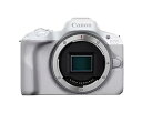 【中古】Canon ミラーレス一眼カメラ EOS R50 ボディのみ/ホワイト RFマウント 24.200万画素 4K動画 DIGIC X イメージプロセッサー...