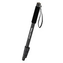 【中古】Velbon 一脚 RUP-L40 4段 レバーロック 脚径26mm 中型 雲台別売 台座径28mm アルミ脚 371980