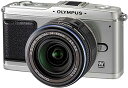 【中古】OLYMPUS ミラーレス一眼 E-P1 レンズキット シルバー E-P1 LKIT-SLV