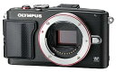 【中古】OLYMPUS ミラーレス一眼 PEN Lite E-PL6 ボディ ブラック E-PL6 BODY BLK